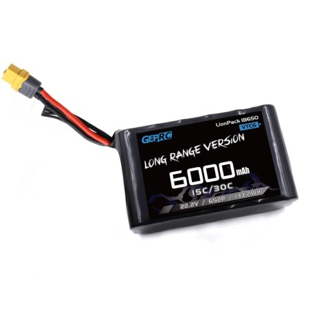 Battery GEPRC VTC6 18650 Li-Ion 6S2P 22.2V 6000mAh XT60 Battery GEPRC VTC6 18650 Li-Ion 6S2P 22.2V 6000mAh XT60