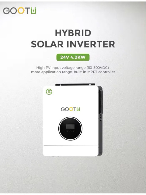 GOOTU 4.2kW Hybrid Solar Inverter GOOTU 4.2kW Hybrid Solar Inverter