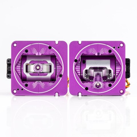 AG01 CNC Hall Gimbal set RadioMaster Purple