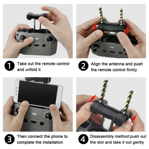 Antenna Signal Booster Yagi-Uda 5.8Ghz for DJI RC-N1 Remote controller Antenna Signal Booster Yagi-Uda 5.8Ghz for DJI RC-N1 Remote controller