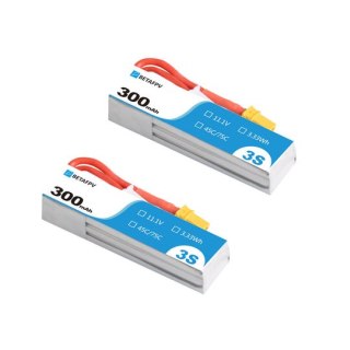 Battery BETAFPV LiPo 3S 11.1V 300mAh 45C S-Version XT30 (2PCS)