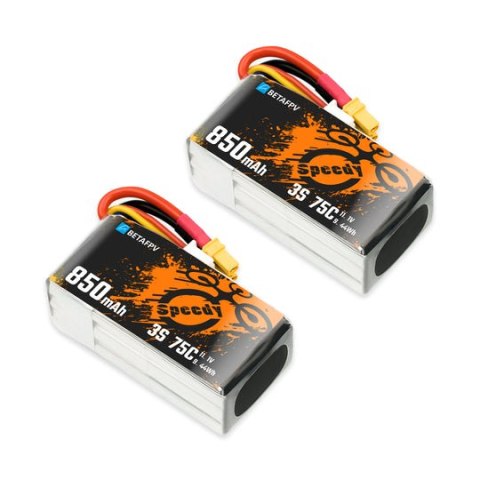 Battery BETAFPV LiPo 3S 14.8V 850mAh 75C XT30 (2 pcs)