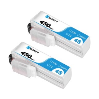 Battery BETAFPV LiPo 4S 14.8V 450mAh 75C XT30 (2PCS)