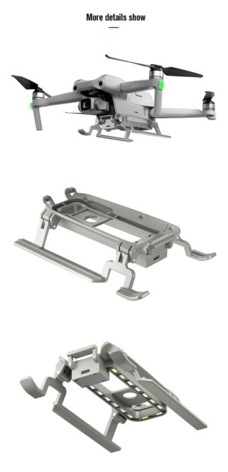 LED Landing Gear for DJI Air 2/2S