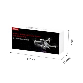 Landing Gear with Auxiliary Bottom Light for DJI Mavic Air 2/2S