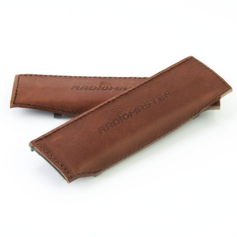 Leather side grips RadioMaster for TX16s Brown Leather side grips RadioMaster for TX16s Brown