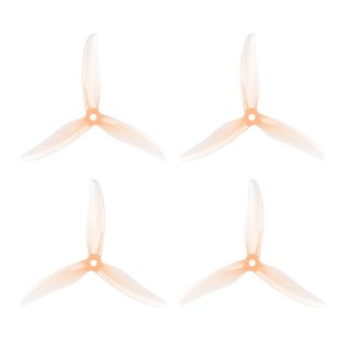 Propellers Gemfan-Freestyle 3S 3-Blade 5mm Shaft (Peach Pink)