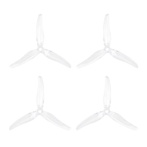 Propellers Gemfan-Hurricane 51433 3-Blade 5mm Shaft (Clear) Propellers Gemfan-Hurricane 51433 3-Blade 5mm Shaft (Clear)