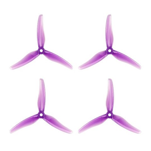 Propellers Gemfan-Hurricane 51433 3-Blade 5mm Shaft (Purple) Propellers Gemfan-Hurricane 51433 3-Blade 5mm Shaft (Purple)