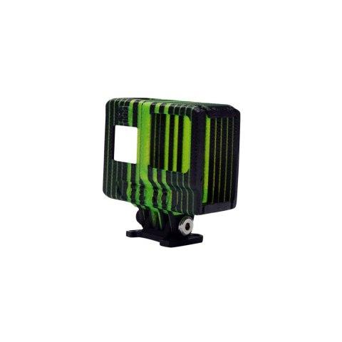 TPU Mount GEPRC CineLog35 GoPro 8 (Black Green) TPU Mount GEPRC CineLog35 GoPro 8 (Black Green)