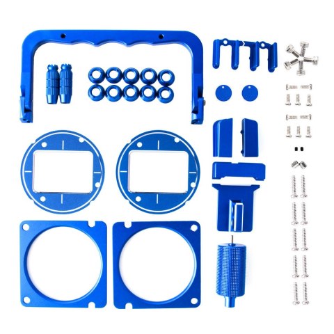 Upgrade Parts Set RadioMaster TX16s MKII CNC Blue Upgrade Parts Set RadioMaster TX16s MKII CNC Blue