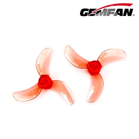 Propellers Gemfan 1208-3 (31mm) PC Durable 0.8mm - Clear Red - (4CCW+4CW) Propellers Gemfan 1208-3 (31mm) PC Durable 0.8mm - Clear Red - (4CCW+4CW)