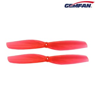 Propellers Gemfan 65mmS-2 PC Shaft 1mm - Clear Red - (4CCW+4CW)