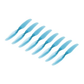 Propellers Gemfan 75mm-2 PC Shaft 1.5mm - Clear Blue - (4CCW+4CW)