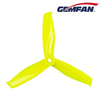 Propellers Gemfan Hulkie 5055S-3 PC Durable (POPO) - Lemon Yellow - (2CCW+2CW)