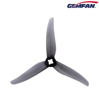 Propellers Gemfan Hurricane 4023-3 PC Durable 1.5mm&M5 (Adapter) - Clear Gray - (2CCW+2CW)