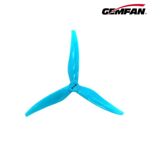 Propellers Gemfan Super Light 5125-3 PC Durable T mount 1.5mm - Blue - (2CCW+2CW) Propellers Gemfan Super Light 5125-3 PC Durable T mount 1.5mm - Blue - (2CCW+2CW)