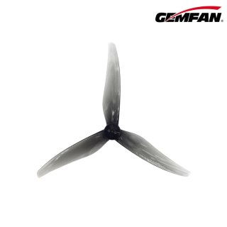 Propellers Gemfan Super Light 5125-3 PC Durable T mount 1.5mm - Clear Gray - (2CCW+2CW)