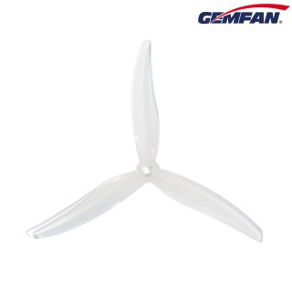 Propellers Gemfan Super Light 5130-3 PC Durable 1.5mm&M5 (Adapter) - Milk White - (2CCW+2CW)