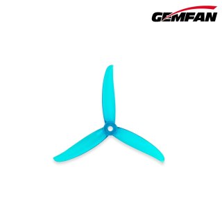 Propellers Gemfan Vannystyle 5136-3 PC Durable - Translucent Blue - (2CCW+2CW)