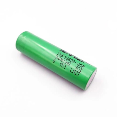 Battery Samsung 18650 Li-ion 2500mAh 3.7V 10C Battery Samsung 18650 Li-ion 2500mAh 3.7V 10C