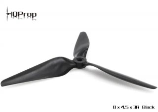 Propellers HQProp MacroQuad 8X4.5X3R 3-blade 8" Black (1CW)