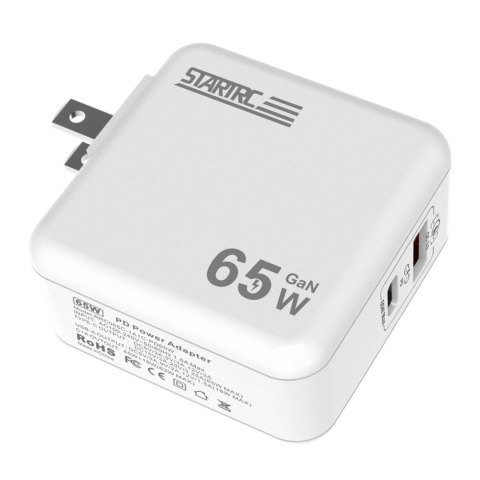 QC3.0 GaN 65W Intelligent Battery Charger for DJI Mavic 3 QC3.0 GaN 65W Intelligent Battery Charger for DJI Mavic 3