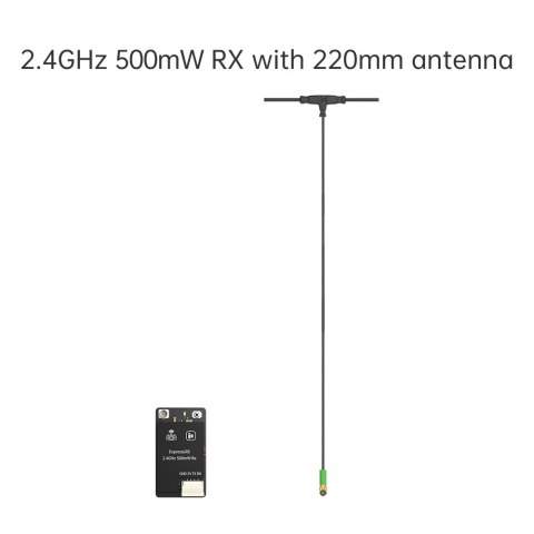 Receiver iFlight ELRS 2.4G RX 500mW + 220mm Mini Antenna Receiver iFlight ELRS 2.4G RX 500mW + 220mm Mini Antenna