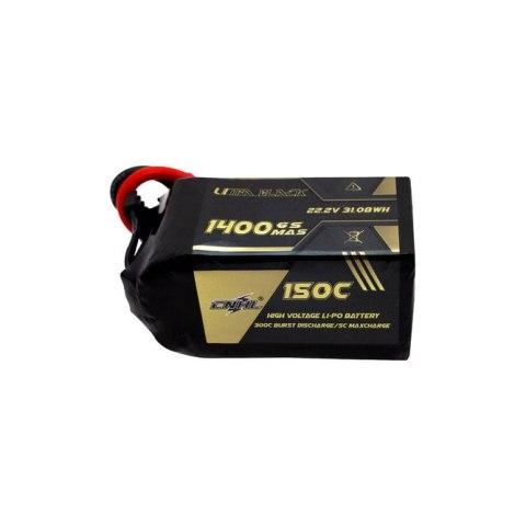 Battery CNHL Ultra Black LiPo 6S 22.2V 1400mAh 150C XT60 Battery CNHL Ultra Black LiPo 6S 22.2V 1400mAh 150C XT60