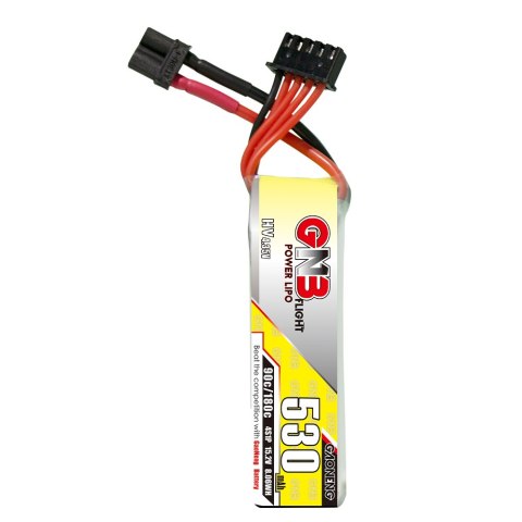 Battery GNB GAONENG LiPo 4S 15.2V 530mAh 90C XT30 Long Battery GNB GAONENG LiPo 4S 15.2V 530mAh 90C XT30 Long