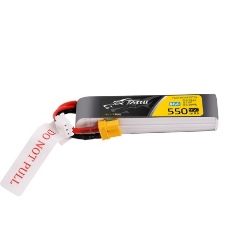 Battery Tattu LiPo 2S 7.6V 550mAh 95C XT30 Long Pack Battery Tattu LiPo 2S 7.6V 550mAh 95C XT30 Long Pack