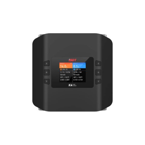 Charger ISDT K4 DC 600Wx2 AC 400W Dual-Channel Smart Charger ISDT K4 DC 600Wx2 AC 400W Dual-Channel Smart