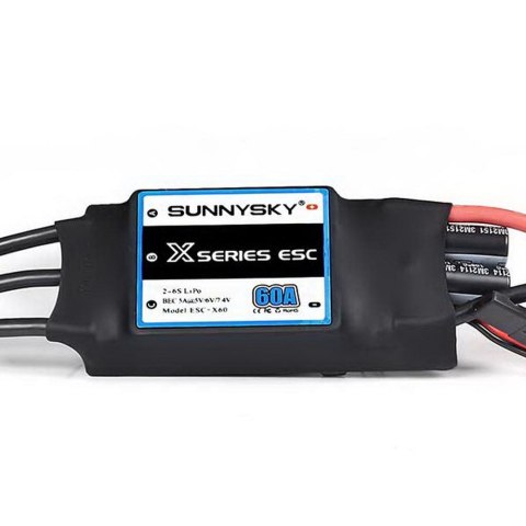 ESC Single SunnySky X Series 60A 2-6S ESC Single SunnySky X Series 60A 2-6S