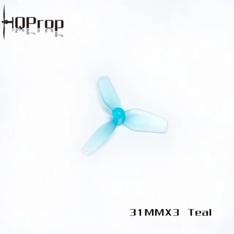 Propeller HQProp Ultralight Whoop 31MMX3 3-blade Teal (2CW+2CCW) Propeller HQProp Ultralight Whoop 31MMX3 3-blade Teal (2CW+2CCW)
