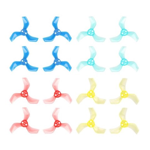 Propellers BETAFPV 40mm 3-Blade Propellers 1.5mm Shaft Multicolor (16pcs) Propellers BETAFPV 40mm 3-Blade Propellers 1.5mm Shaft Multicolor (16pcs)