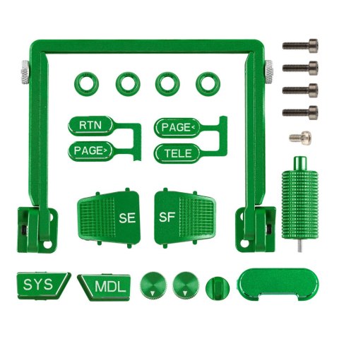 Upgrade Parts Set RadioMaster Boxer CNC Green Upgrade Parts Set RadioMaster Boxer CNC Green