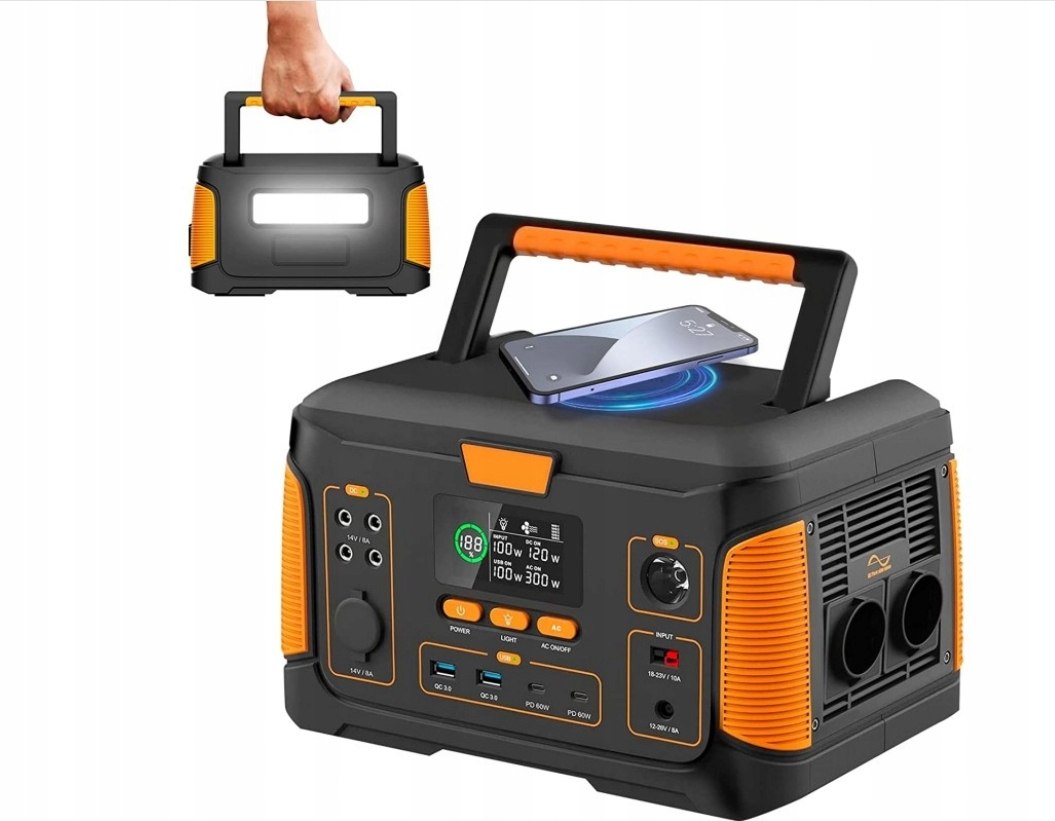FlashFish J1000 Plus – przenośna stacja zasilania 1000W 932Wh EAN (GTIN) 5906639904342