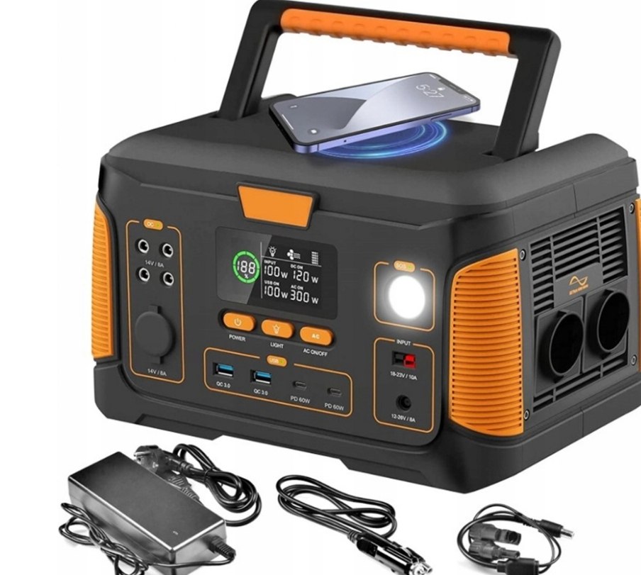 FlashFish J1000 Plus – przenośna stacja zasilania 1000W 932Wh Model FlashFish J1000 Plus – przenośna stacja zasilania